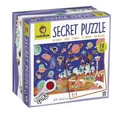 Secret puzzle 24 piezas El Espacio