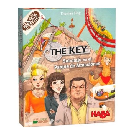 The Key: Sabotaje en el Parque de Atracciones - Juego de deducción para 1-4 jugadores