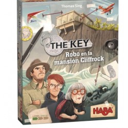 The Key: Robo en la mansión Cliffrock - Juego de deducción para 1-4 jugadores