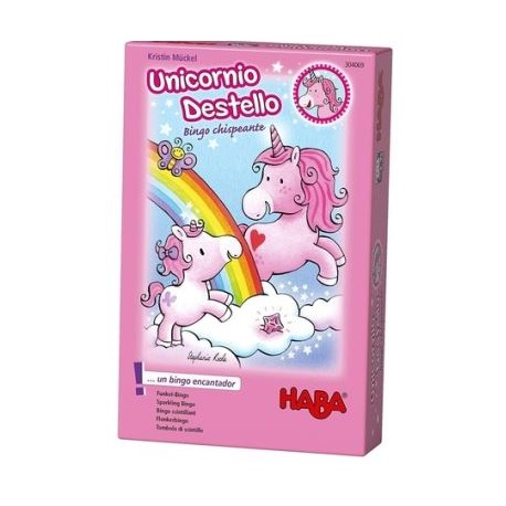 Unicornio destello "Bingo chispeante"