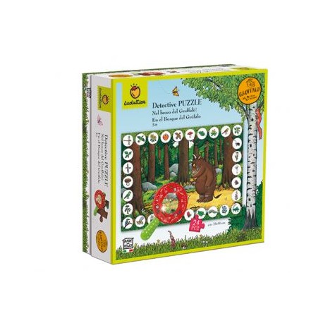 DETECTIVE PUZZLE GRUFALO EN EL BOSQUE 24 PZAS