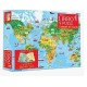 LIBRO Y PUZLE CIUDADES DEL MUNDO 300 PIEZAS