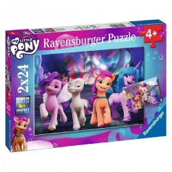 Puzle Amistad Pony 2x24 piezas Ravensburger