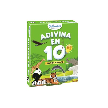 ADIVINA EN 10: MUNDO ANIMAL. SKILLMATICS