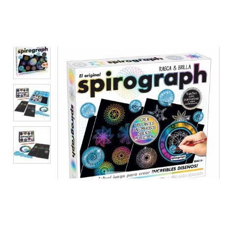 Spirograph Rasca y Brilla