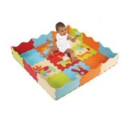 ALFOMBRA ESPUMA ANIMALES 120X120 CM. LUDI