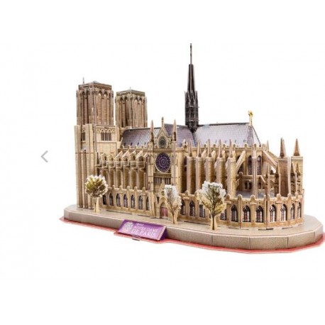 Puzzle 3D catedral Notre-Dame National Geographic
