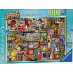 Puzzle Ravensburger THE CRAFT CUPBOARD 1000 PZ