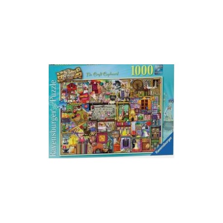 Puzzle Ravensburger THE CRAFT CUPBOARD 1000 PZ