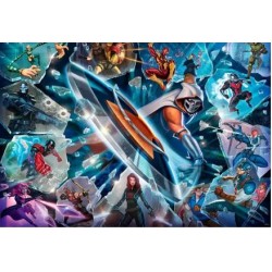Puzzle Ravensburger Villanos Marvel: Taskmaster de 1000 Piezas
