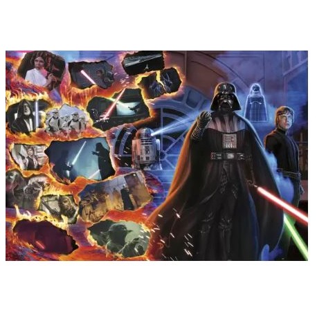 Puzzle Ravensburger Villanos Star Wars Darth Vader de 1000 Pzs