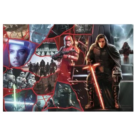 Puzzle Ravensburger Villanos Star Wars Kylo Ren de 1000 Pzs