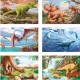 Dinosaurio, puzzle de dados