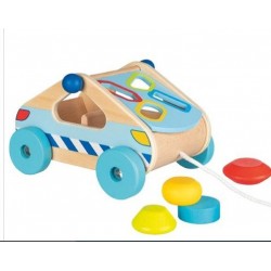 Caja de formas- arrastre coche