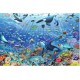 Puzzle Ravensburger Un Colorido Mundo Submarino de 3000 Pzs