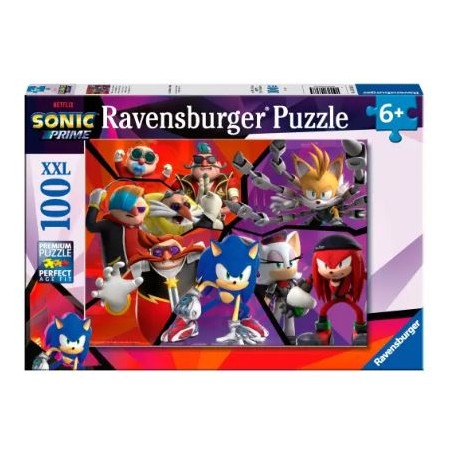 Puzzle Ravensburger Sonic Prime XXL de 100 Piezas