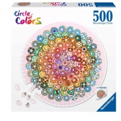 Puzzle Ravensburger Circular Donuts 500 Piezas