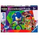 Puzzle Ravensburger Sonic Prime de 3x49 Piezas