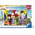 Puzzle Ravensburger Spidey Amazing Friends 2x24 Piezas 0/5