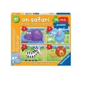 Puzzle Safari 2-3-4-5 Piezas Ravensburger 07301