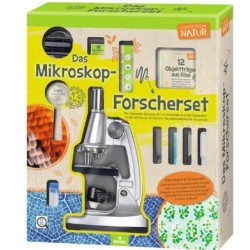 El set científico de microscopio