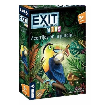 EXIT KIDS ACERTIJOS EN LA JUNGLA
