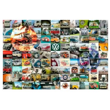 Puzzle Ravensburger 99 Momentos VW de 3000 Piezas