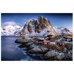 Puzzle Ravensburger Islas Lofoten, Noruega de 3000 Piezas