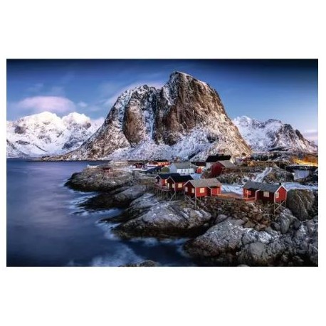 Puzzle Ravensburger Islas Lofoten, Noruega de 3000 Piezas