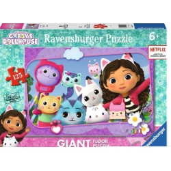 Ravensburger Puzzle 125 Giant Floor Puzzle Gabby's Dollhouse (05728)