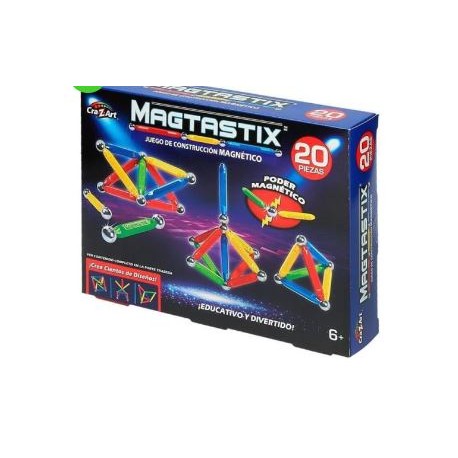 JUEGO MAGTASTIX INICIACIÓN 20 PZ