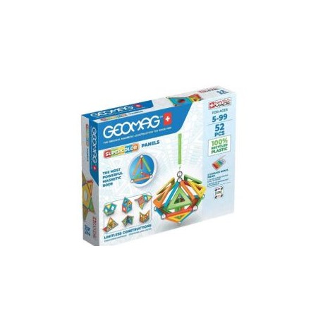 JUEGO GEOMAG GREEN SUPERCOLOR 52 PCS