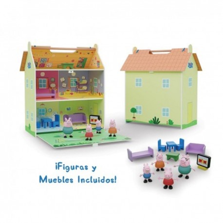 Casa de madera de la familia Peppa Pig