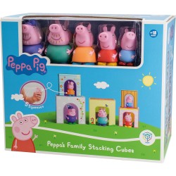 Cubos apilables de la familia Pig