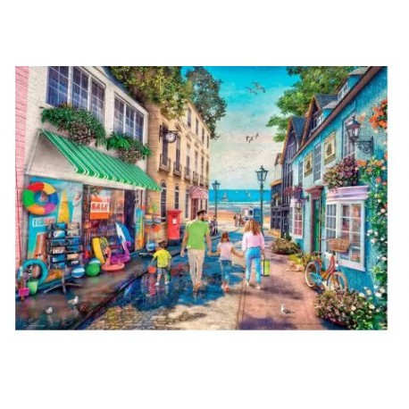 Puzzle Ravensburger Hacia la Playa de 1000 Piezas