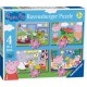 PUZZLE RAVENSBURGER PROGRESIVO PEPPA PIG 12-16-20-24 PIEZAS