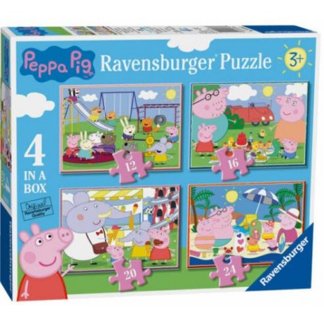 PUZZLE RAVENSBURGER PROGRESIVO PEPPA PIG 12-16-20-24 PIEZAS