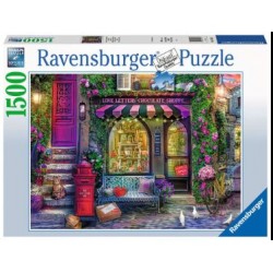 Puzzle Ravensburger Cartas de Amor y Chocolate de 1500 Piezas