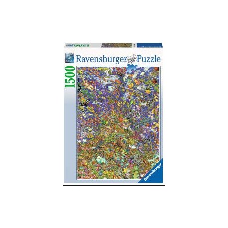 Puzzle Ravensburger Arcoiris de Peces de 1500 Piezas
