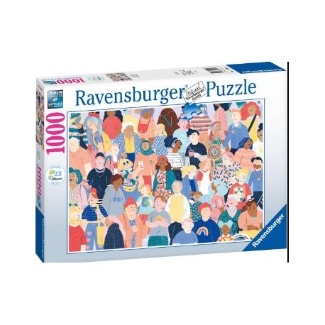 Puzzle Ravensburger Gente de Puzzle de 1000 Piezas