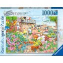 Puzzle Ravensburger Cafetería en la Playa de 1000 Piezas