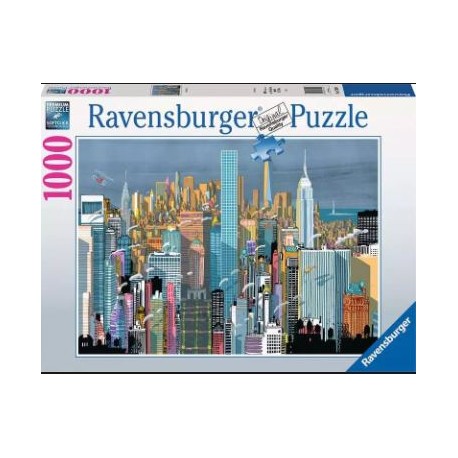 Puzzle Ravensburger I Am New York de 1000 Piezas
