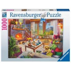 Puzzle Ravensburger Casita Acogedora de 1000 Piezas