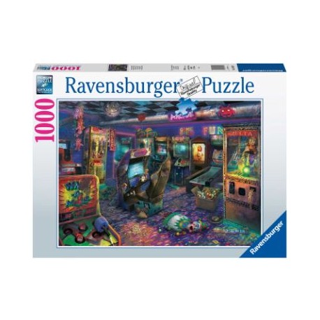 Puzzle Ravensburger Sala de Juegos Desierta de 1000 Piezas