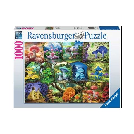 Puzzle Ravensburger Hermosas Setas de 1000 Piezas