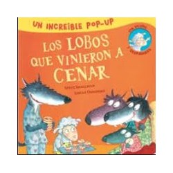 POP-UP DE LOS LOBOS QUE VINIERON A CENAR (LA OVEJITA QUE VINO A CENAR. LIBRO POP-UP)