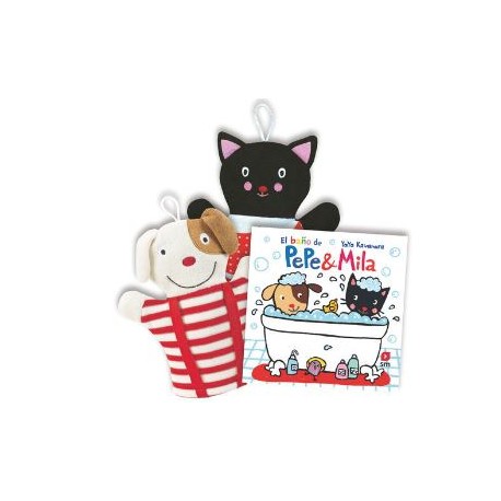 PACK DE EL BAÑO DE PEPE & MILA + MANOPLAS