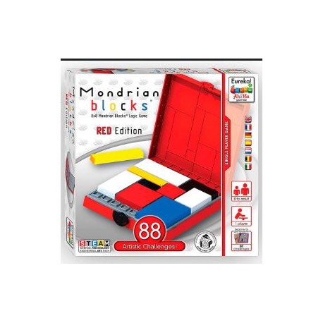 Mondrian Blocks Red Edition