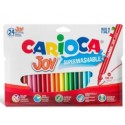 ROTULADOR CARIOCA JOY 24 COLORES SURTIDOS
