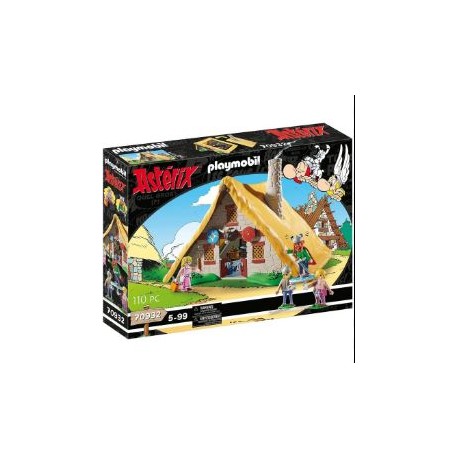 Playmobil - Astérix: Cabaña de Abraracúrcix